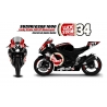 SUSUKI GSXR 1000 2007-08 LUCKYSTRIKE-NO